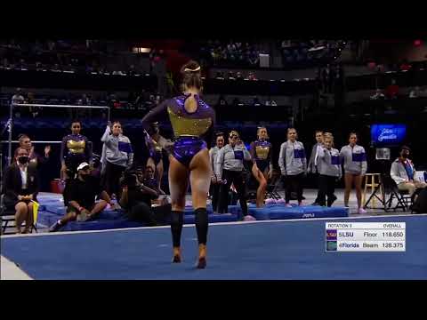 KJ Johnson Floor LSU @ Florida 2022 9.950