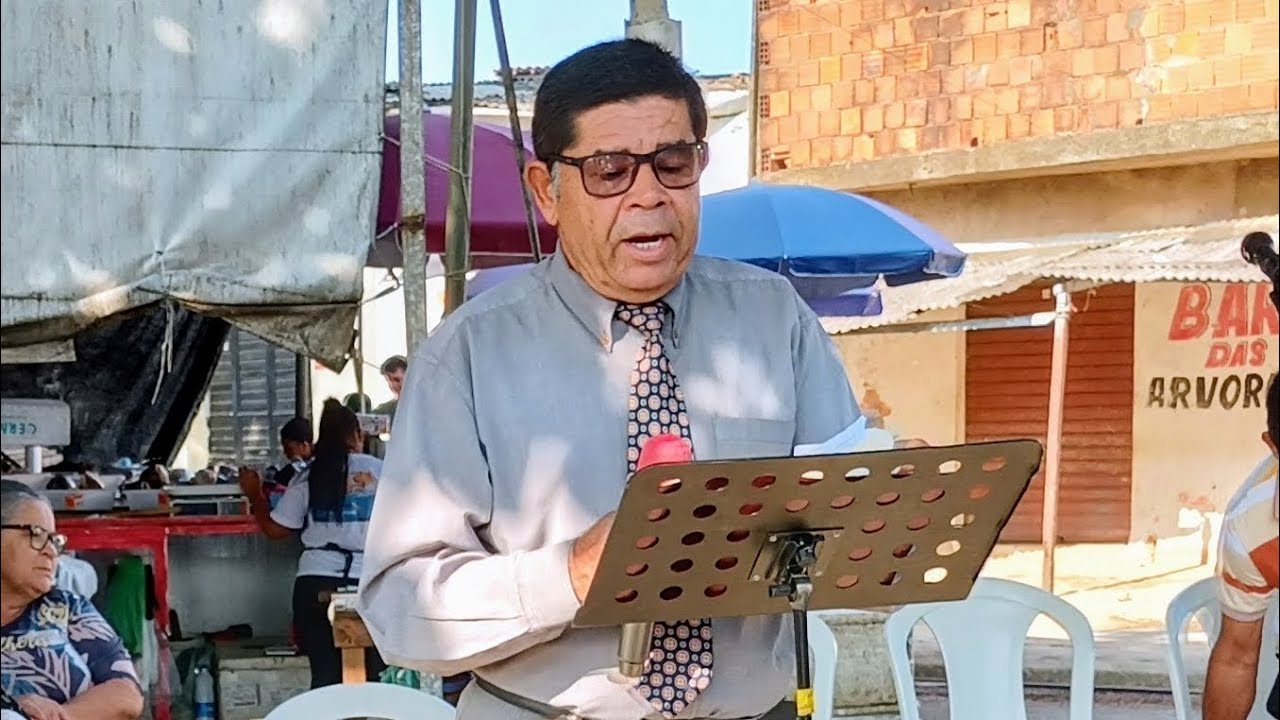 evangelismo na praça do mercado no Benedito Bentes 1 Maceió Alagoas.