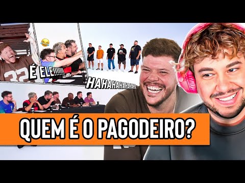 QUEM É O PAGODEIRO? - React Aqueles Caras