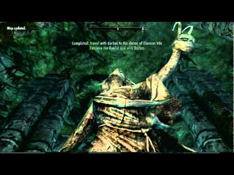 Skyrim: How to get the follower Barbas the dog / A Daedra's Friend quest