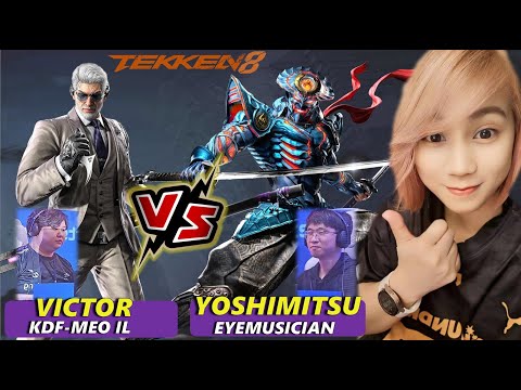 GRAND FINALS KDF-MEO IL VS EYEMUSICIAN [TEKKEN 8 ATL] Victor VS Yoshimitsu