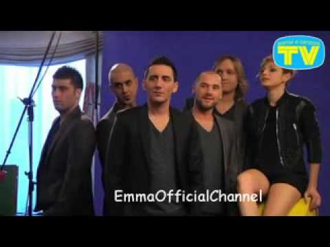 Emma Marrone e i Modà - Backstage servizio fotografico per "TV Sorrisi e Canzoni"
