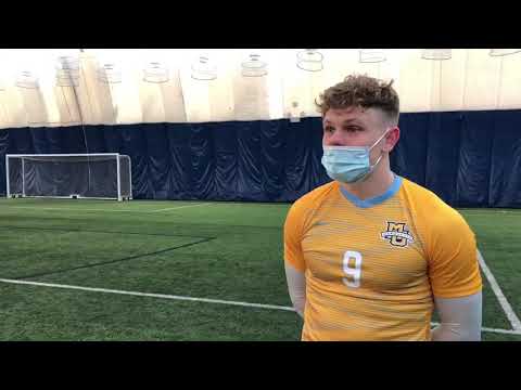 Postgame: Lukas Sunesson vs. NIU