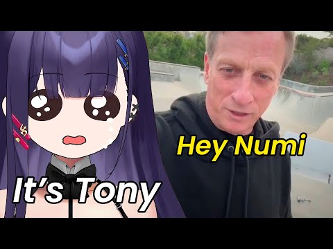 Numi breaks down after Tony Hawk's birthday greeting