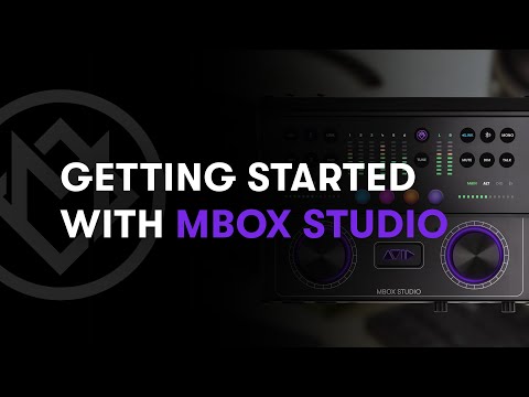 Getting Started with MBOX Studio
