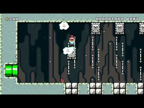Mega Thwomp World 3-1 Athletics Speedrun