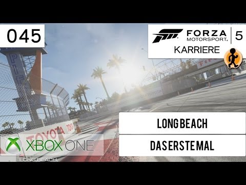 Let's Play FORZA 5 Karriere #45 | Aston Martin in Long Beach | Gran Tourismo | XBOX ONE 1080p