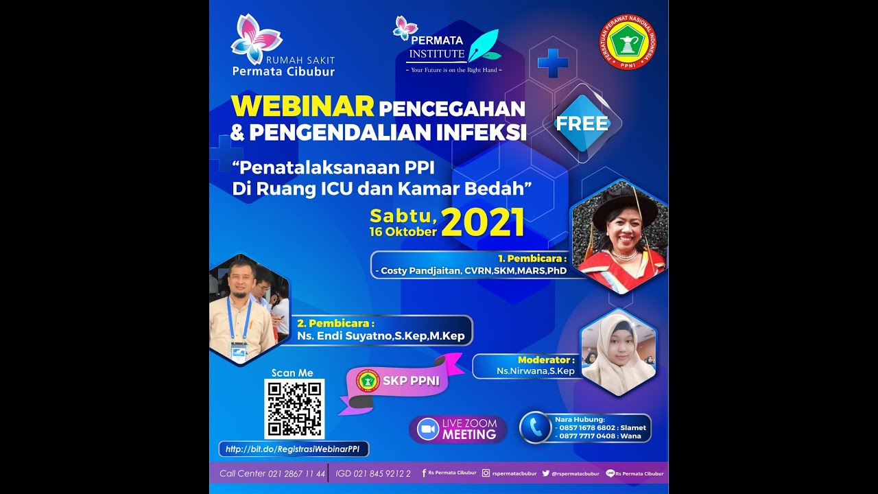 (Live Replay) Webinar PPI - Penatalaksanaan PPI di Ruang ICU dan Kamar Bedah #diklat #rspc