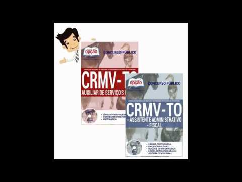 Apostilas Concurso CRMV/TO 2016 - Assistente, Fiscal e Auxiliar Serviços Gerais