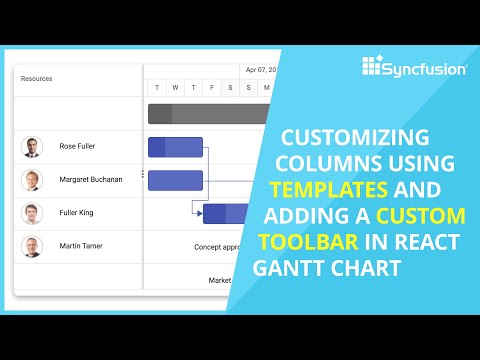 Learn How to Work with the Syncfusion React Gantt Chart