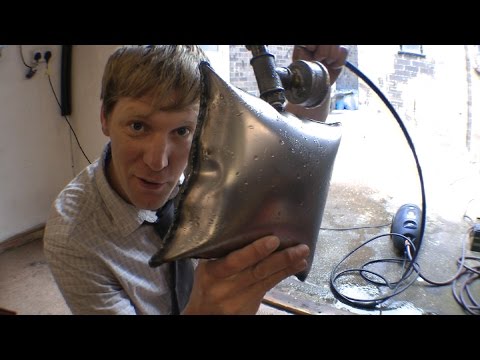 HydroForming with a Pressure Washer - Setting up/testing