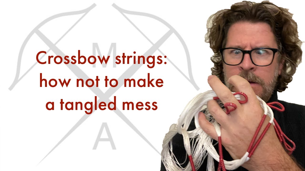 Making a Medieval(ish) Crossbow String!