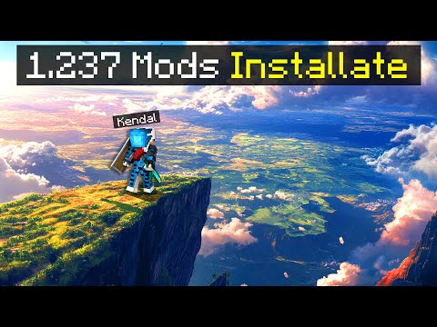 HO SCARICATO 1.000 MODS PER TESTARE IL MIO NUOVO PC - MINECRAFT