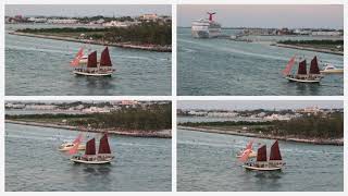 Red Sails Sailboat