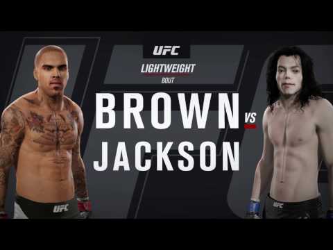 UFC 2: Celebrity Deathmatch: Chris Brown vs Michael Jackson (simulation)