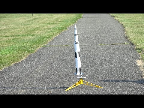 Apollo 11 50th Anniversary 3D Printed Saturn V Launches