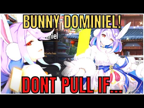 Moon Bunny Dominiel (ML4*) First Impressions! [Epic Seven Guide 2022]