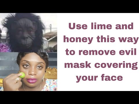 Use lime and honey this way to remove every evil veil covering you