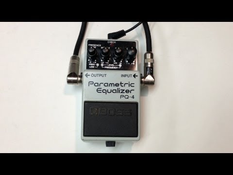 Boss PQ-4 Parametric Equalizer (Silver Label) 1991 - 1996 - White image 6