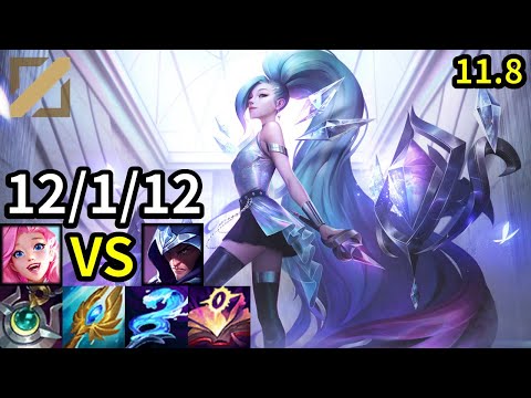 Seraphine Mid vs Talon - KR Challenger | Patch 11.8