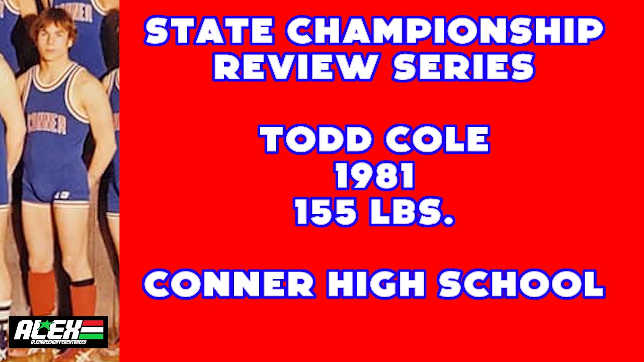 State Wrestling Championship match review w/ Todd Cole (Conner HS; 1981 155 lbs.)