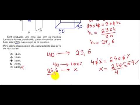 Geometria espacial -  Enem  -  2014 -  azul -  151