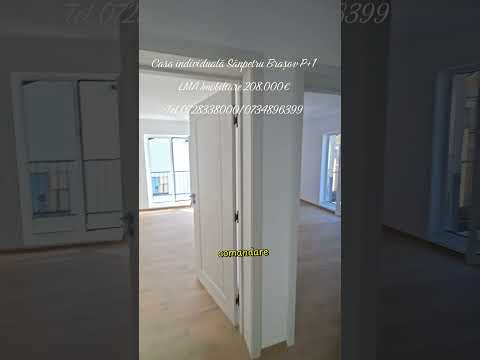 Casa individuala Sânpetru Brasov Parter+Etaj — Video