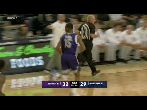 Weber State men's basketball wins at Montana State - 12/30/21