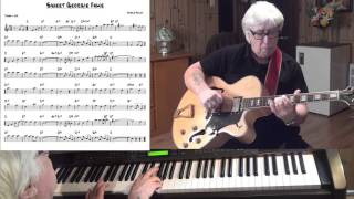 Sweet Georgie Fame - Jazz guitar & piano cover ( Blossom Dearie )