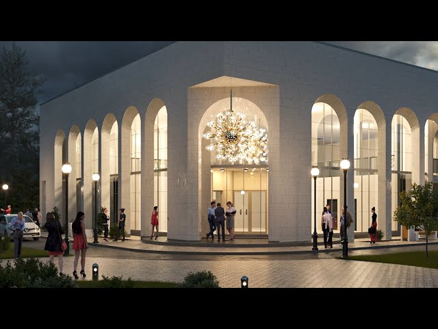 Начало строительства Дворца бракосочетаний