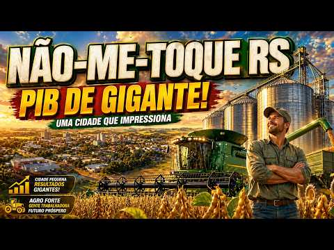 NÃO-ME-TOQUE RS: PEQUENA NO MAPA, MAS COM FORÇA DE CAPITAL EUROPEIA! 💰🌱