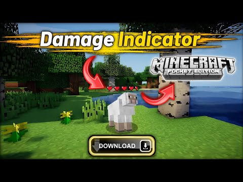 Unlock God Mode in MCPE Now - Dominate the Game with Damege Indicator!