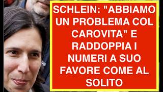 SCHLEIN: "ABBIAMO UN PROBLEMA COL CAROVITA" E RADDOPPIA I NUMERI A SUO FAVORE COME AL SOLITO