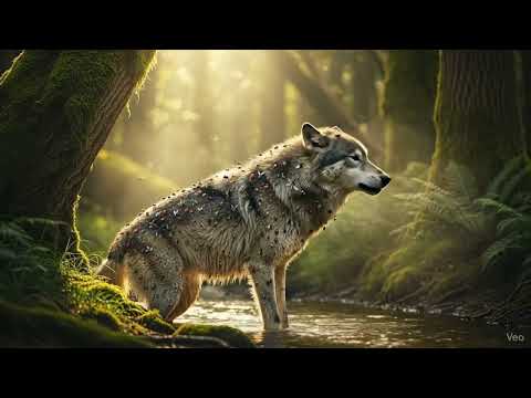 Magic of the Forest: Ultra Photorealistic Wolf, Deer & Horse | AI Cinematic Video