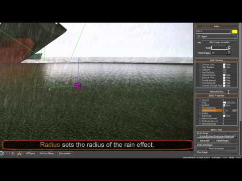 CryEngine3 Tutorial 21-Create a Rain