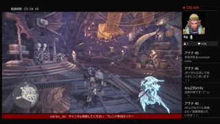モンハンワールド　初見さん大歓迎。　今夜も夜更かししよう笑