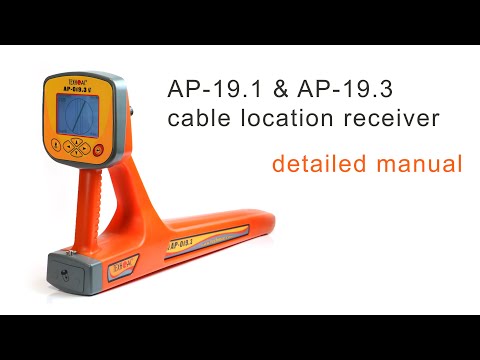 New video – In-depth manual for AP-019.1 and AP-019.3 utility location receivers