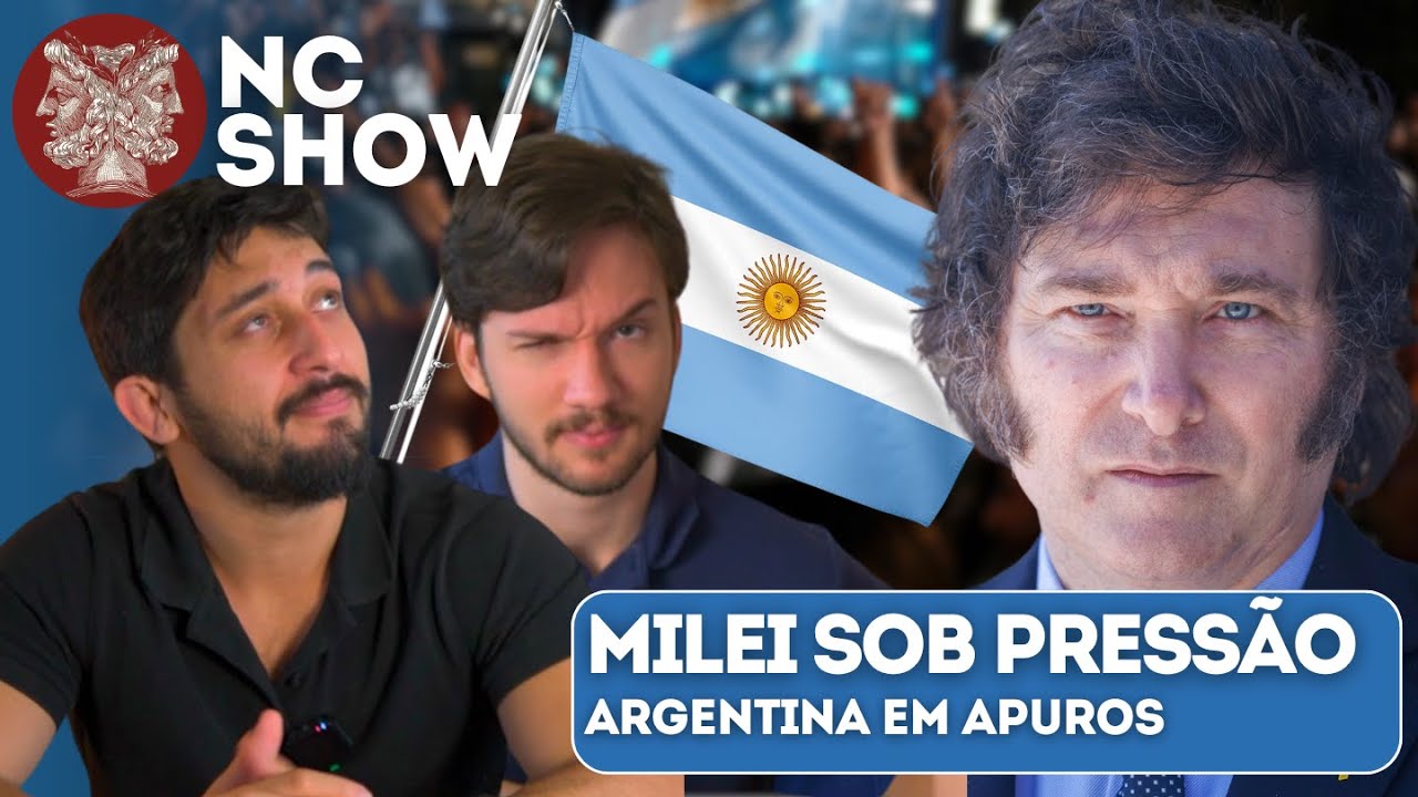 POPULARIDADE DE MILEI CAIU: COMO VAI A ARGENTINA?