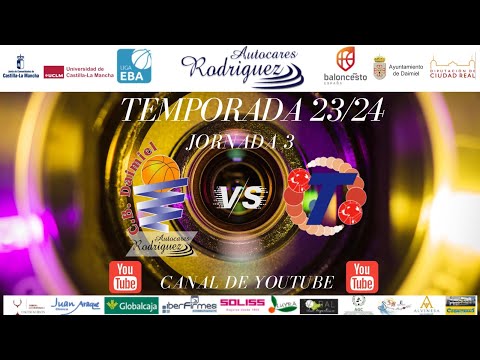 T23-24 J3 Autocares Rodríguez Daimiel vs C.B. Ciudad de Tacoronte