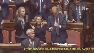 MALAN: "DOPO GLI ANNI DISASTROSI DELLA SINISTRA, LA CRESCITA ECONOMICA TORNA A SALIRE"