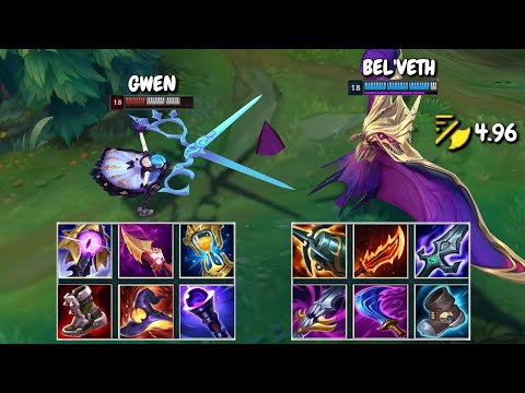 BEL'VETH vs GWEN FULL BUILD FIGHTS & Best Moments!