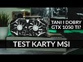 Видеокарта MSI GTX 1050 Ti 4GT OCV1 - видео