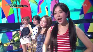 뮤직뱅크 Music Bank - Summer Dream - 엘리스(ELRIS) .20180720