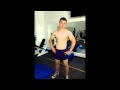 15 yo bodybuilder flex and measure 15,75 inch arm