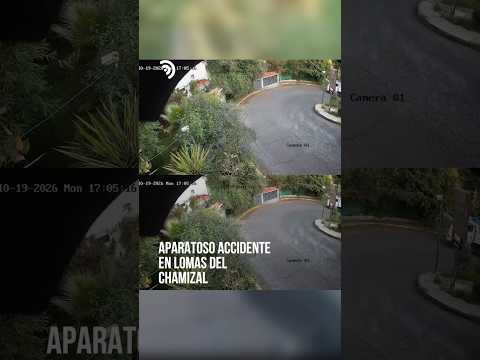 Tesla atraviesa vivienda en Cuajimalpa 🚨🚘