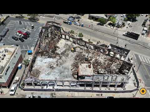 Palisades Aerial Media: Palisades Block Building Remediation Hyperlapse (V41a).webm