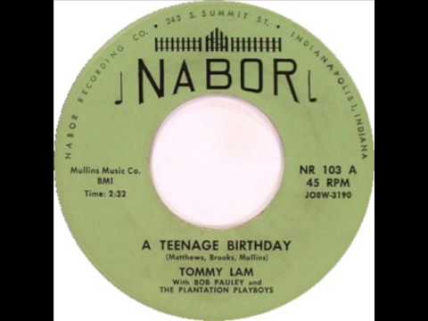 [Teener] Tommy Lam  - A Teenage Birthday (Nabor 103) 1959