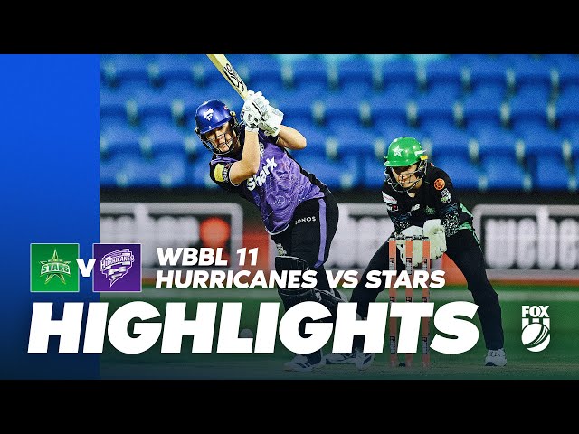 Hobart Hurricanes vs Melbourne Stars | WBBL11 | Full Match Highlights I Fox Cricket