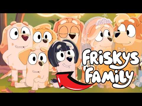 BLUEY FAMILY TREE: Aunt Frisky's Family in "The Sign"