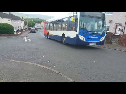 Stagecoach West Scotland Scania K230UB Enviro 300 YN64 AJX 26/5/23